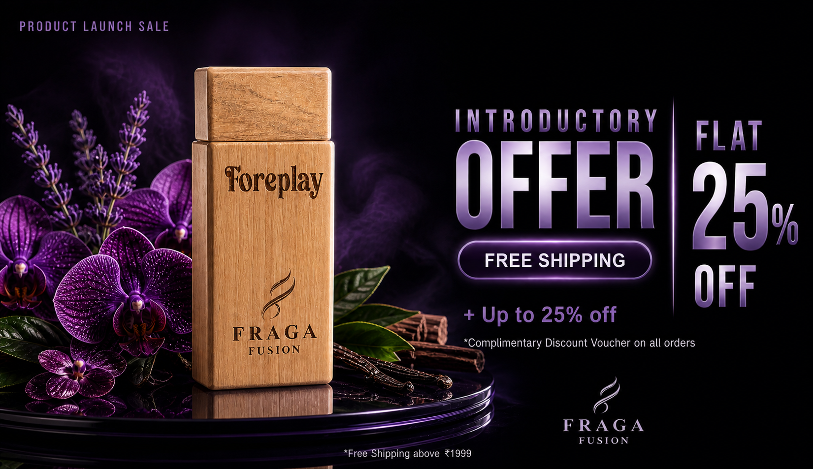 Fraga Fusion product showcase banner